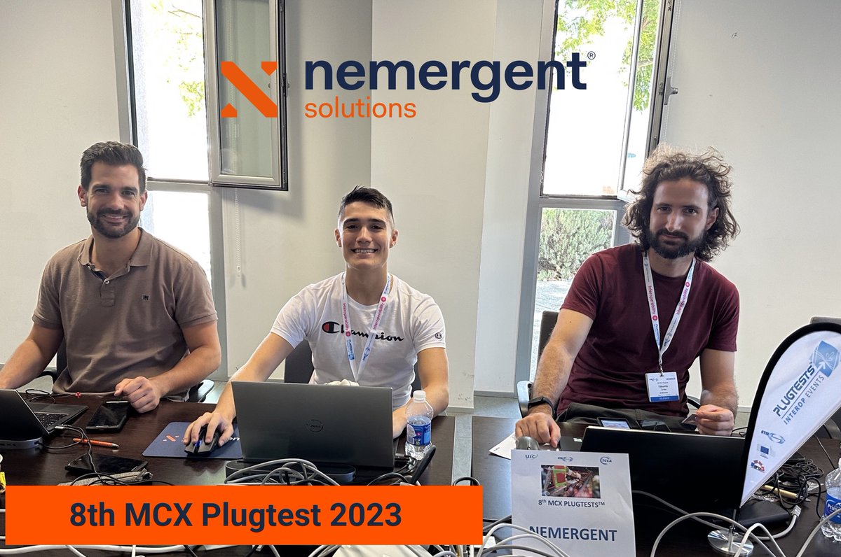 Nemergent Solutions (@nemergents) on Twitter photo <a href="/NemergentS/">Nemergent Solutions</a> is once again, delighted to support the importance of the standard at the 8th MCX Plugtest! This year the team is focused at eMBMS and off-network test cases while validating our solution through Conformance Test.
#MCXPlugtest <a href="/NemergentS/">Nemergent Solutions</a> is once again, delighted to support the importance of the standard at the 8th MCX Plugtest! This year the team is focused at eMBMS and off-network test cases while validating our solution through Conformance Test.
#MCXPlugtest