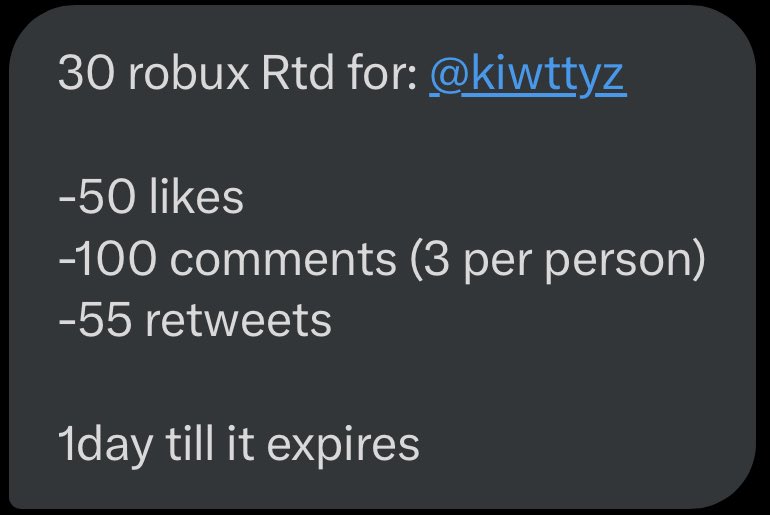 got an rtd from @.DcrlinqRosy !!

any help is highly appreciated !!