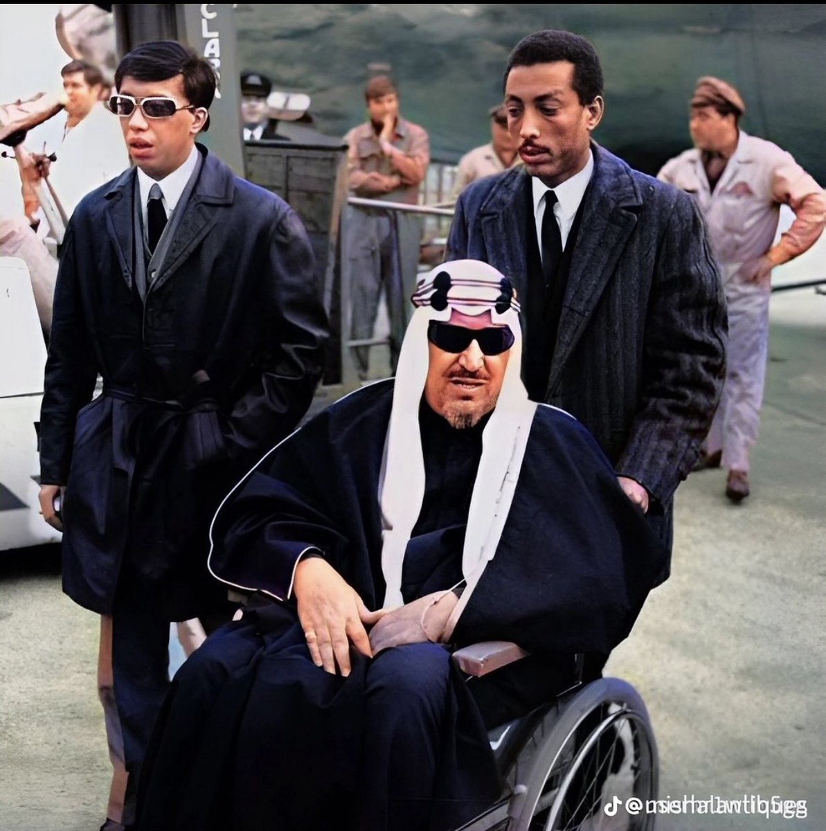 abdullaabdulrah's tweet image. الملك سعود بن عبدالعزيز رحمه الله