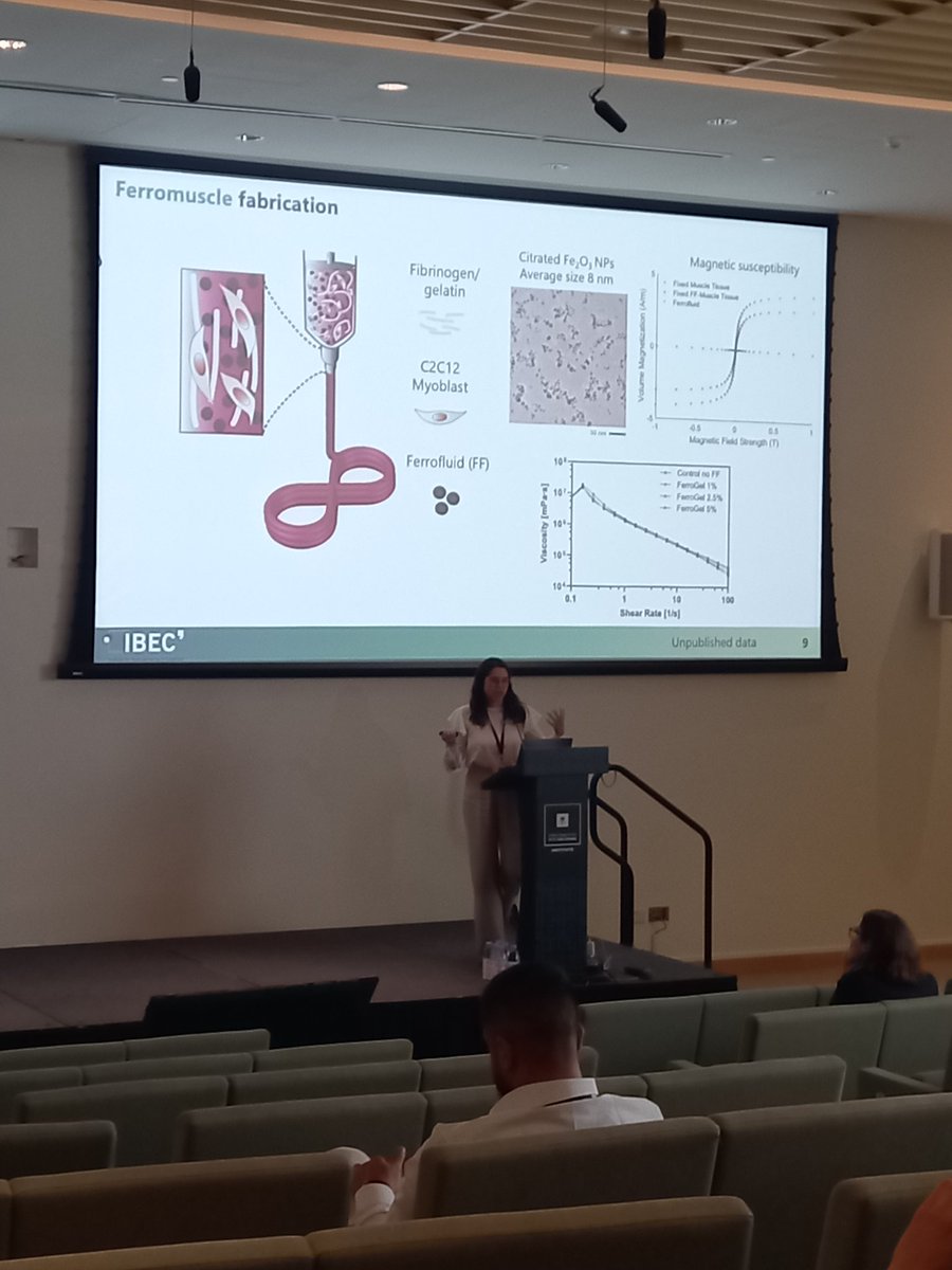Veronika Magdanz (@vmagdanz) on Twitter photo Awesome research on muscle based microactuators presented by <a href="/Judithfuentesl/">Judith Fuentes</a> <a href="/SamuelNanobots/">Samuel Sánchez</a> <a href="/maria_guix/">Maria Guix</a> Awesome research on muscle based microactuators presented by <a href="/Judithfuentesl/">Judith Fuentes</a> <a href="/SamuelNanobots/">Samuel Sánchez</a> <a href="/maria_guix/">Maria Guix</a>