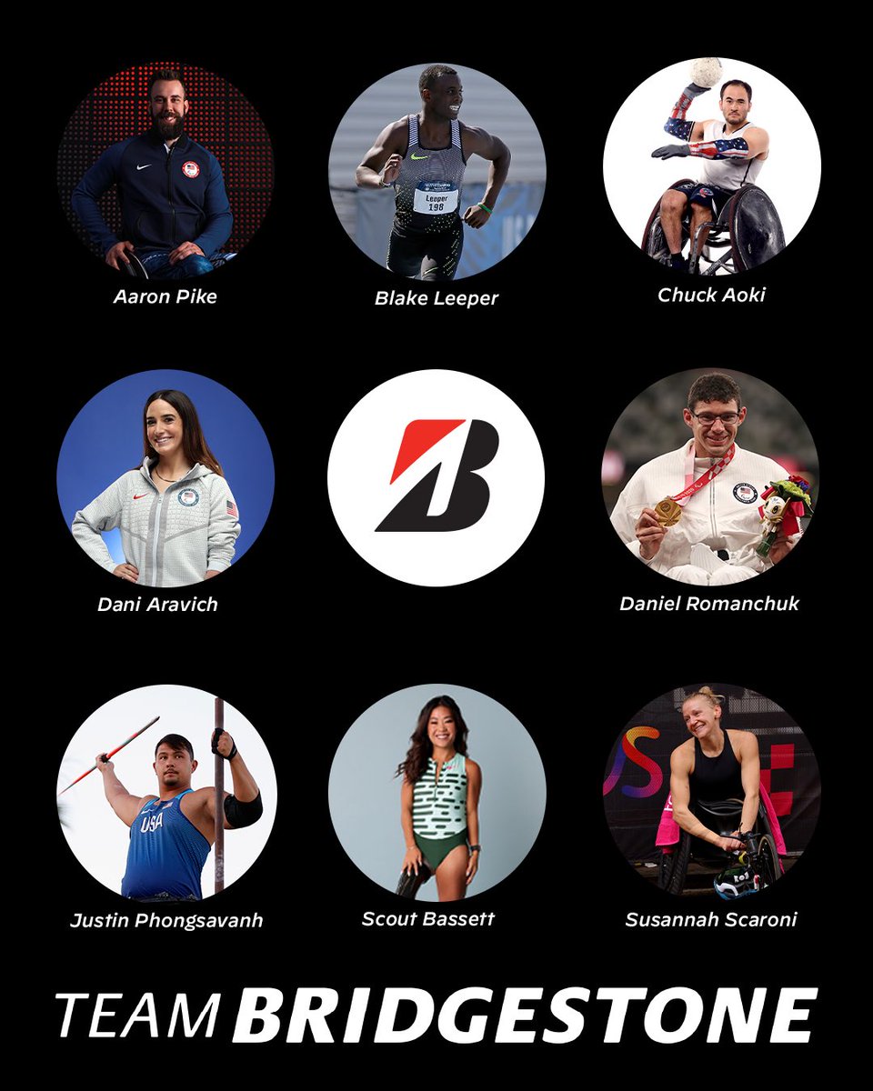 Excited to continue working with <a href="/Bridgestone/">Bridgestone</a> to advance equitable access to sport alongside these incredible athletes on #TeamBridgestone. 

What really matters is that we enable all people to perform at their best – not just today, but for generations to come.