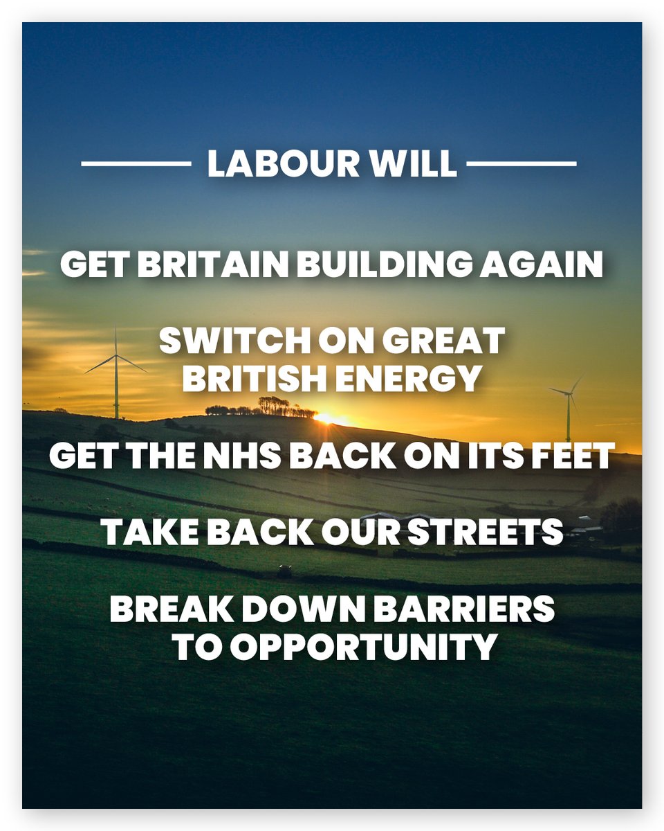 Labour will get Britain’s future back.