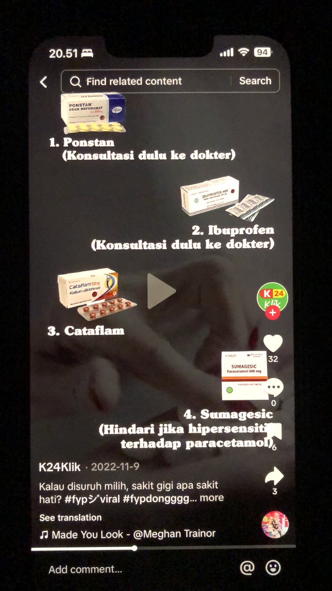 <a href="/apotekk24id/">Apotek K-24 Official</a> Sakit gigi karena gigi berlubang ya ke dokter Gigi atuh. Masa gigi berlubang dikasih anti nyeri semua. Tambal/dicabut atuh. 😓😓