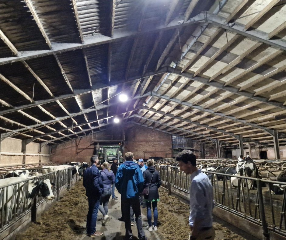 🌿 Last Thursday, ALFA co-hosted an event with @AgrefineI at Heirbaut ALgriculture, an innovative dairy farm with biogas and micro-algae.

🐄 16 participants explored sustainable farming practices and learned about biogas integration.

Read more here: bit.ly/3ZSCIzQ