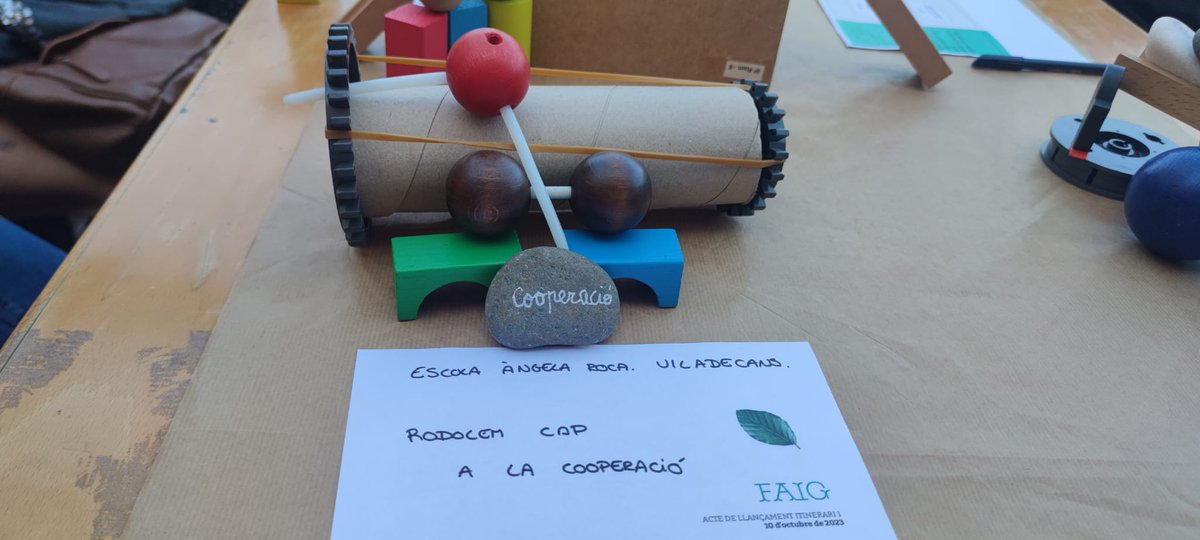EscolAngelaRoca's tweet image. 🚀@EscolAngelaRoca a l'acte de llançament del #ProgramaFaig a El Green FabLab de Valldaura Labs @cesirecat

#AprenentatgeXprojectes
#AprenentatgeAmbSentit  #XarxaFaig
#ComunitatFaig
#AprendreFent