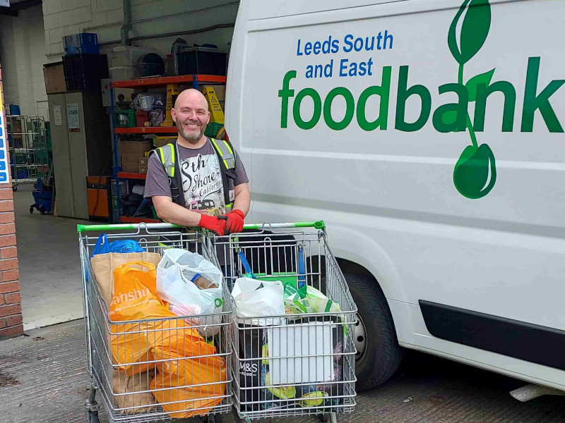 Thank you to our wonderfully generous audiences for donating food & personal hygiene products for Leeds South & East Food Bank during our run of #IDanielBlake. ⭐️ You are all absolute stars! ⭐️