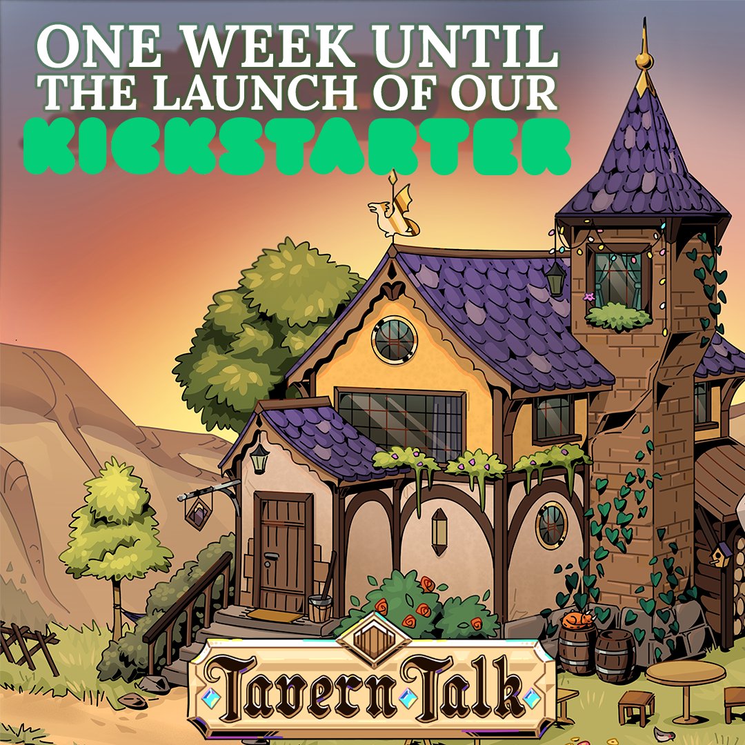 GentleTrollDevs's tweet photo. Don't miss out on the early bird specials in the first 48 hours of our Kickstarter for Tavern Talk! 🐦

Follow now: https://t.co/0dvJZ4EDOE

#Kickstarter #taverntalk #indiegames https://t.co/MxrMKIbgiv