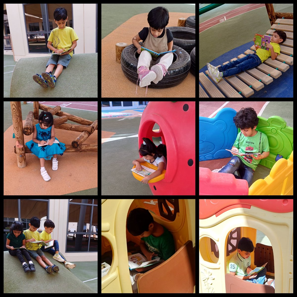 Vallarie Francis (@vallarieajish) on Twitter photo Caught them reading in unusual places... #NMSKGLiteracyWeek
<a href="/gemsnms_alkhail/">GEMS NMS Alkhail</a>
<a href="/NMSKindergarten/">NMS Kindergarten</a> <a href="/MichelleVerghe1/">Michelle Verghese</a> Caught them reading in unusual places... #NMSKGLiteracyWeek
<a href="/gemsnms_alkhail/">GEMS NMS Alkhail</a>
<a href="/NMSKindergarten/">NMS Kindergarten</a> <a href="/MichelleVerghe1/">Michelle Verghese</a>