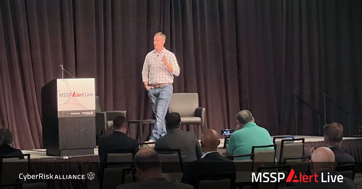 msspalert's tweet image. &quot;Don&apos;t Panic: Preparing for Disaster&quot; with David MacKinnon, Chief Security Officer of N-able is your guide to crisis readiness. In this keynote, attendees learned best practices for creating and practicing your plan and how to be ready when an incident occurs.

#MSSPAlertLive