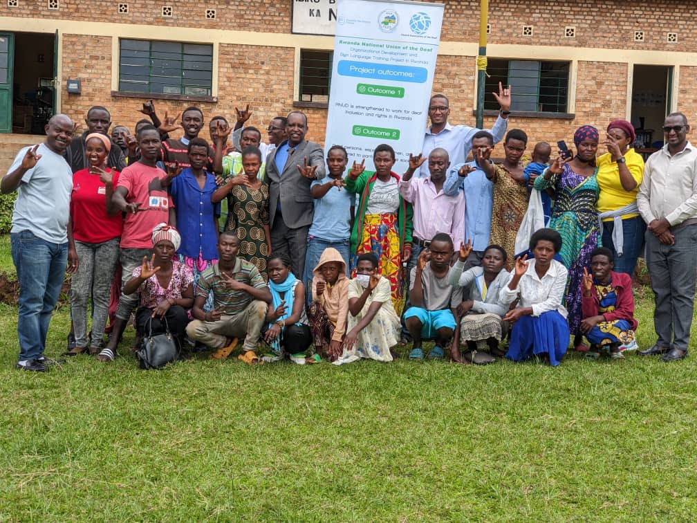 RWANDA NATIONAL UNION OF THE DEAF (RNUD) tweet media