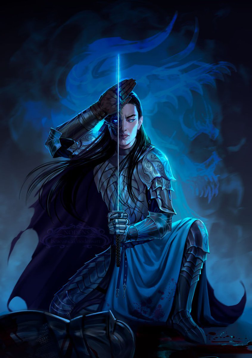 Hello #PortfolioDay I am Nodens, freelance artist from Ukraine. I draw dark and fantasy characters/illustrations.