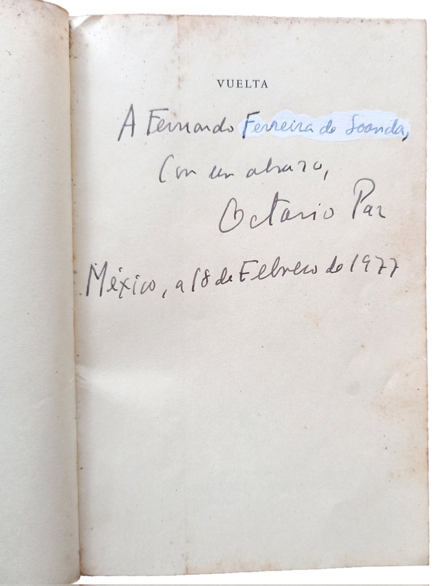 #Sabíasque el 11 de octubre de 1990 Octavio Paz recibió el Premio Nobel de Literatura, convirtiéndose en el primer mexicano en recibir esta anhelada presea en dicha categoría. Aquí un fragmento de su discurso “Gracia es perdón, indulto, favor, beneficio, nombre, inspiración,