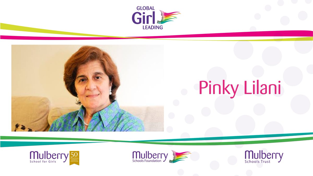 Streaming now: breakfast with the amazing
@pinkylilani – a great friend of @MulberryTH! Food guru & an incredible woman who has dedicated her life to celebrating & empowering other women to fulfil their potential #DayoftheGirl #GlobalGirlLeading