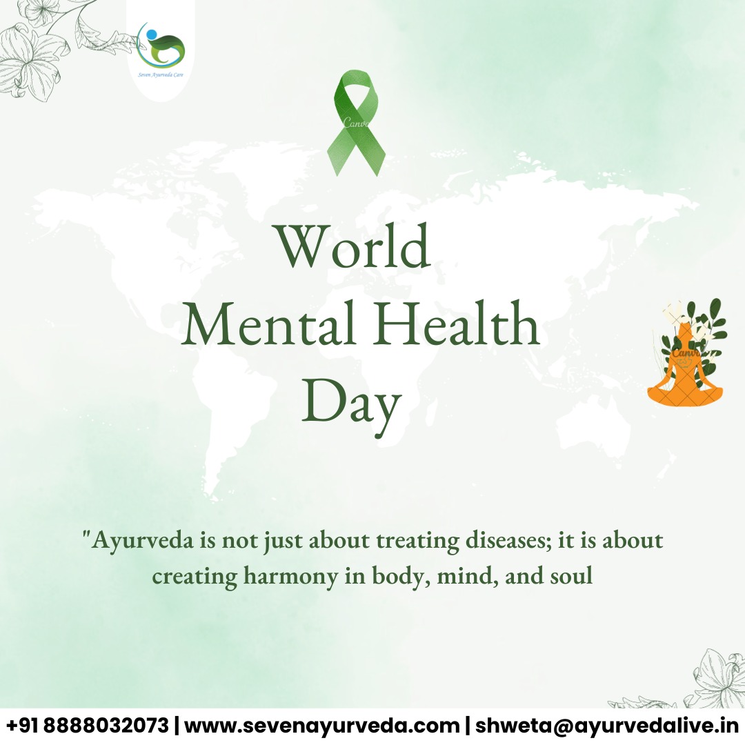 ayurvedalive's tweet photo. Ayurveda offers natural remedies and therapeutic procedures to restore stability and train your mind to stay calm and compose, mentally.

#worldmentalhealthday2021 #mentalhelathawareness #mentalhealthday #worldmentalhealthday
#Ayurvedadoctor #Askdrshweta #healthcare https://t.co/lwtMM2g4Zc