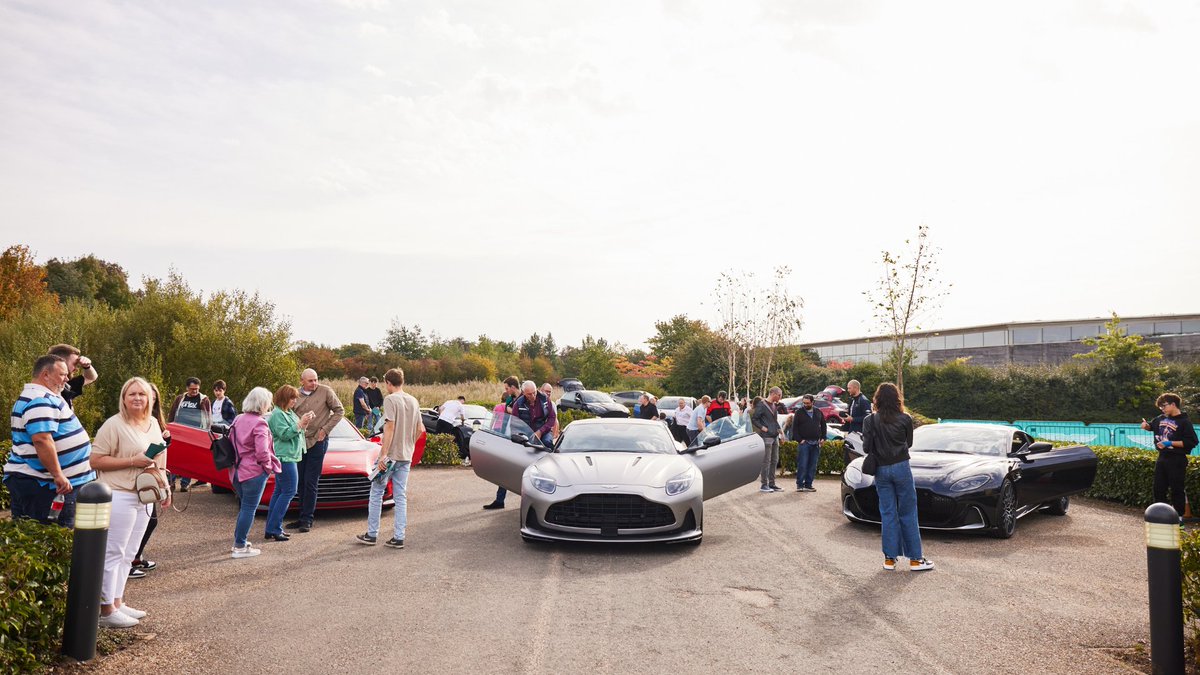 astonmartin's tweet photo. To mark 20 years of its Gaydon headquarters, Aston Martin welcomed 10,000 of its employees and their families to its Gaydon HQ to experience the brand and its product lineup up close.

#AstonMartin #INTENSITYDRIVEN https://t.co/LMN7O49Sl5