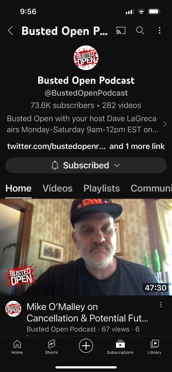 LisaH54's tweet photo. @BustedOpenRadio 
@bullyray5150 
@davidlagreca1 
Let’s go!!!
#bustedopen247 https://t.co/N06OkrIxnC