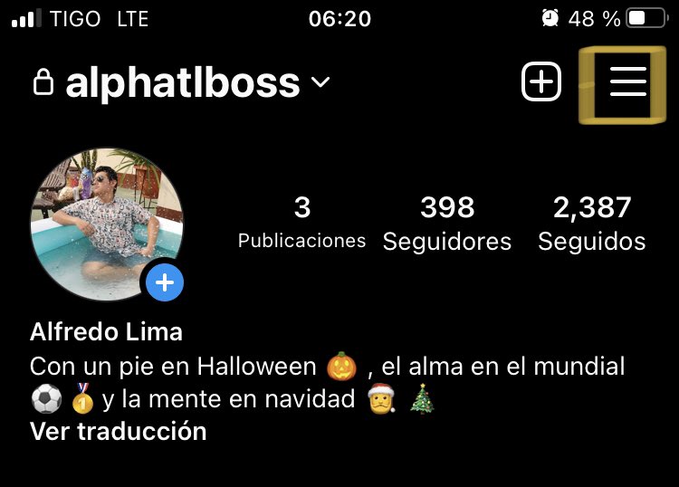 AlphaTechLab's tweet photo. 📷 Instagram 

En el Perfil Presionar el menú de tres lineas ~> Configuración ~>Cuenta ~ Uso de Datos https://t.co/evEBqONFdw