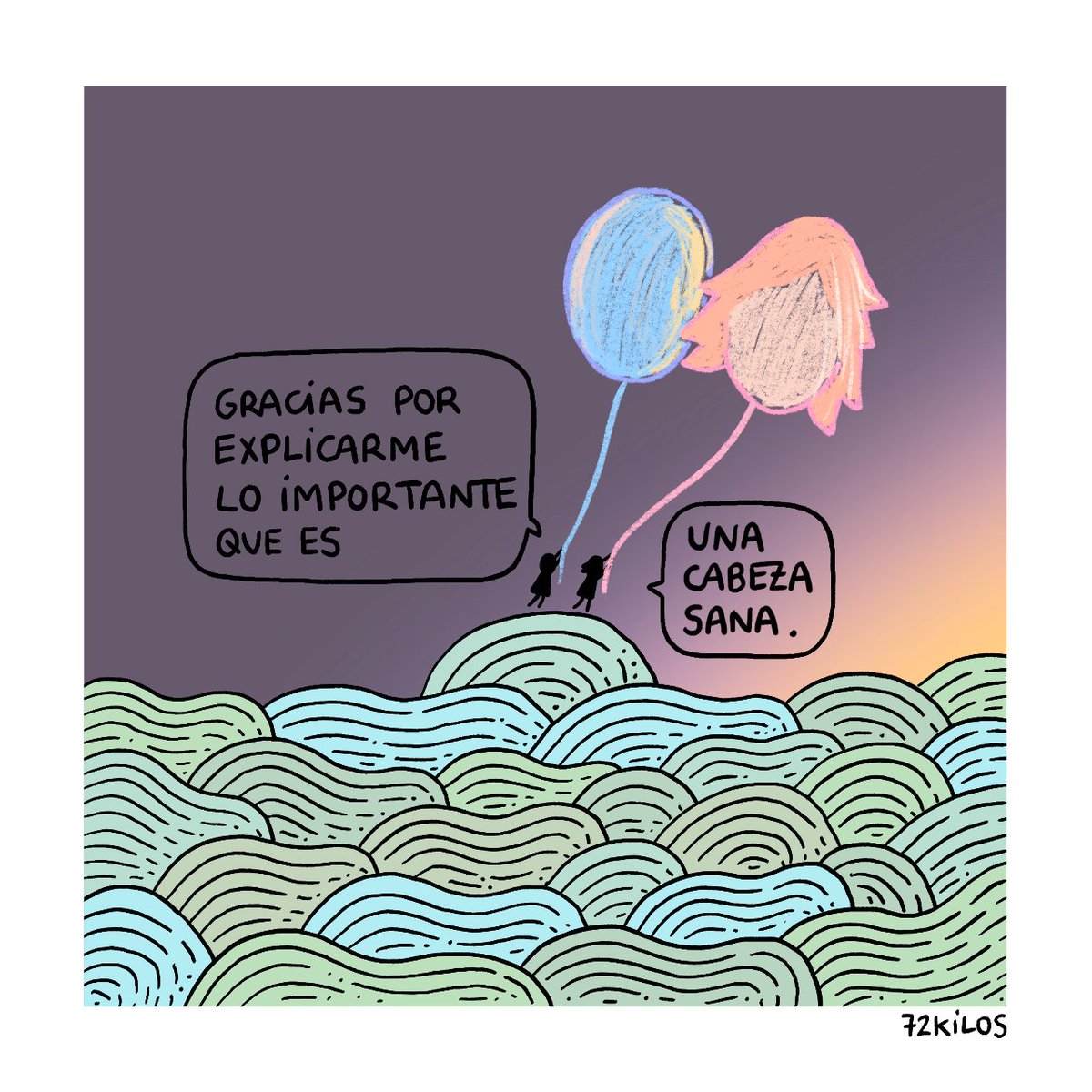 gentinosina's tweet photo. En el #diamundialdelasaludmental hacemos nuestro el mensaje de @72kilos 
La salud mental es un derecho de todos https://t.co/BnpQDdUIqK