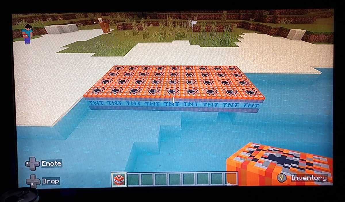 GameSlayer63's tweet photo. I'm Doing My TNT World on Minecraft
My Goal Is To Cover The Whole Map In TNT 
#Minecraft #XboxOneX #MojangStudios #4JStudios #XboxGameStudios #OtherOceanInteractive #XboxGamePass #Microsoft #Gamer #Gaming https://t.co/SlkIapi87T