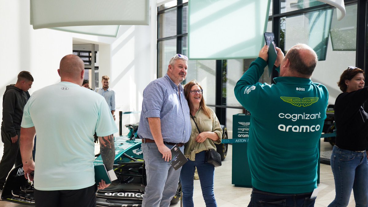 astonmartin's tweet photo. To mark 20 years of its Gaydon headquarters, Aston Martin welcomed 10,000 of its employees and their families to its Gaydon HQ to experience the brand and its product lineup up close.

#AstonMartin #INTENSITYDRIVEN https://t.co/LMN7O49Sl5
