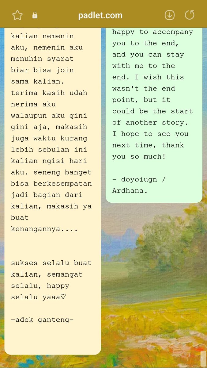Scharfslnn2's tweet photo. HEHEHE terimakasih terharu @/ermittler.😭😭☝️ https://t.co/t1YuWeR4VQ