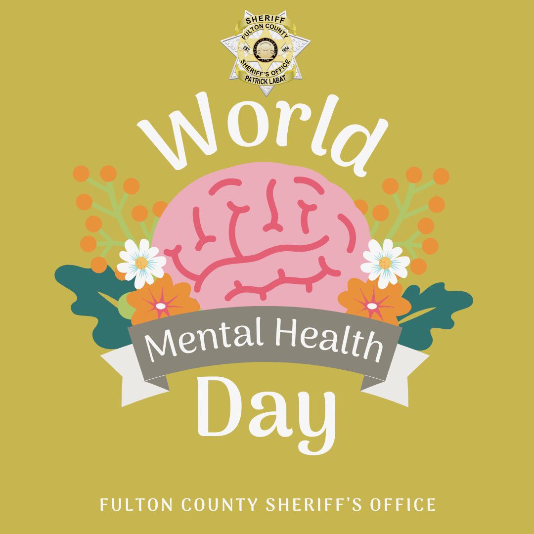 On #WorldMentalHealthDay, FCSO unites to shine a light on mental health challenges. Together, we foster understanding, lend support, and sow seeds of compassion. Let's cultivate a world that values and cares for mental well-being.

 #FCSOCares #MentalHealthMatters