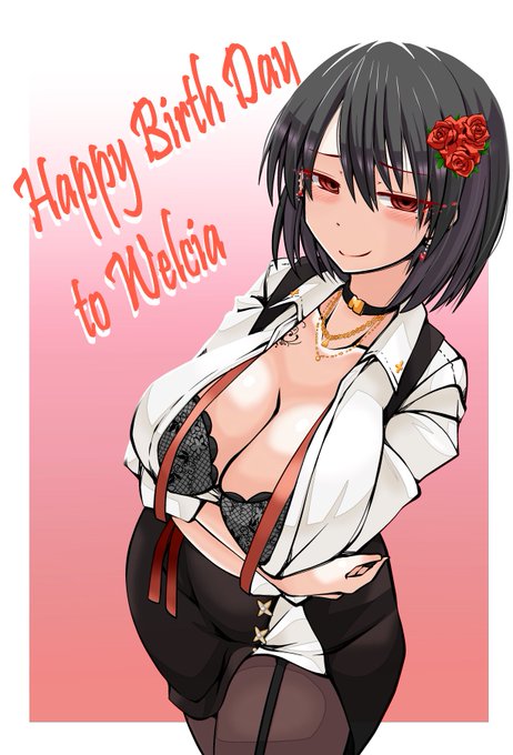 Welciaさんのお誕生日絵です
おめでとうございます〜! 