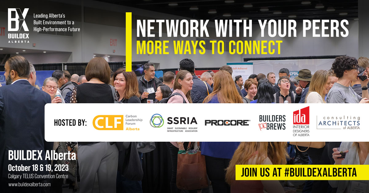 BuildingsCanada's tweet photo. Ready to recharge and connect with industry peers at #BUILDEXAlberta? 💡 Register now & join the celebration. See it for yourself! https://t.co/n7ESFXnzry https://t.co/2w7BeXpBe3