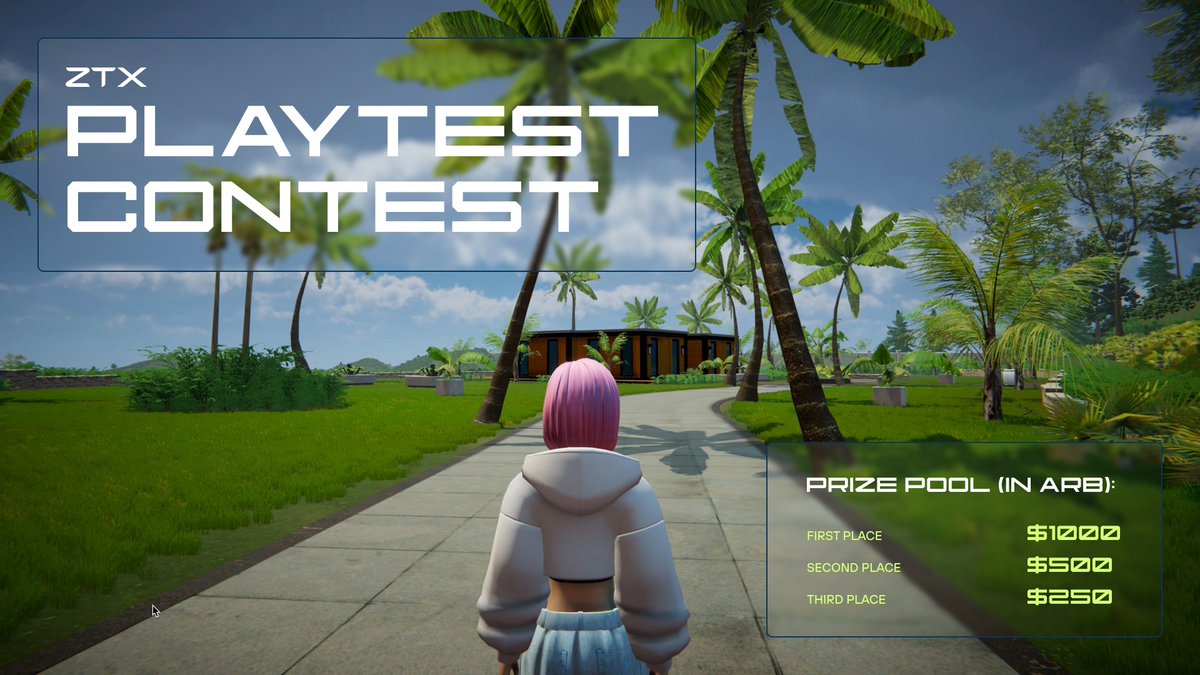 It's time for a little competition! 🏆

The rules are simple:
Create any content about our Playtest and upload it on 𝕏. There are no restrictions on the type of content you can use.

Here is how to enter the contest:
1⃣ Tag us <a href="/ZTXofficial/">ZTX</a> in your post
2⃣ Add the hashtag