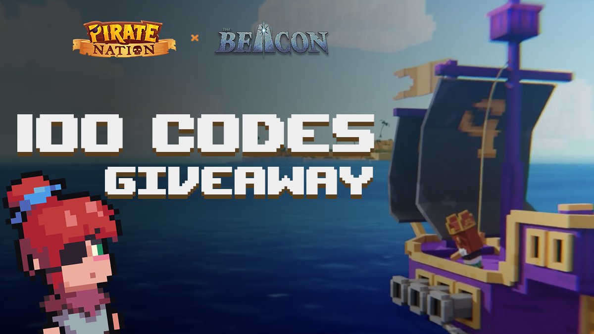 AHOY Settlers! We've teamed up with @piratenationNFT for a special giveaway 🏴‍☠️
We have 100 codes for you to free mint a character and jump right into their game!

To participate follow <a href="/PirateNationNFT/">Pirate Nation</a>, reply to this tweet, and tag a matey to enter⚓️