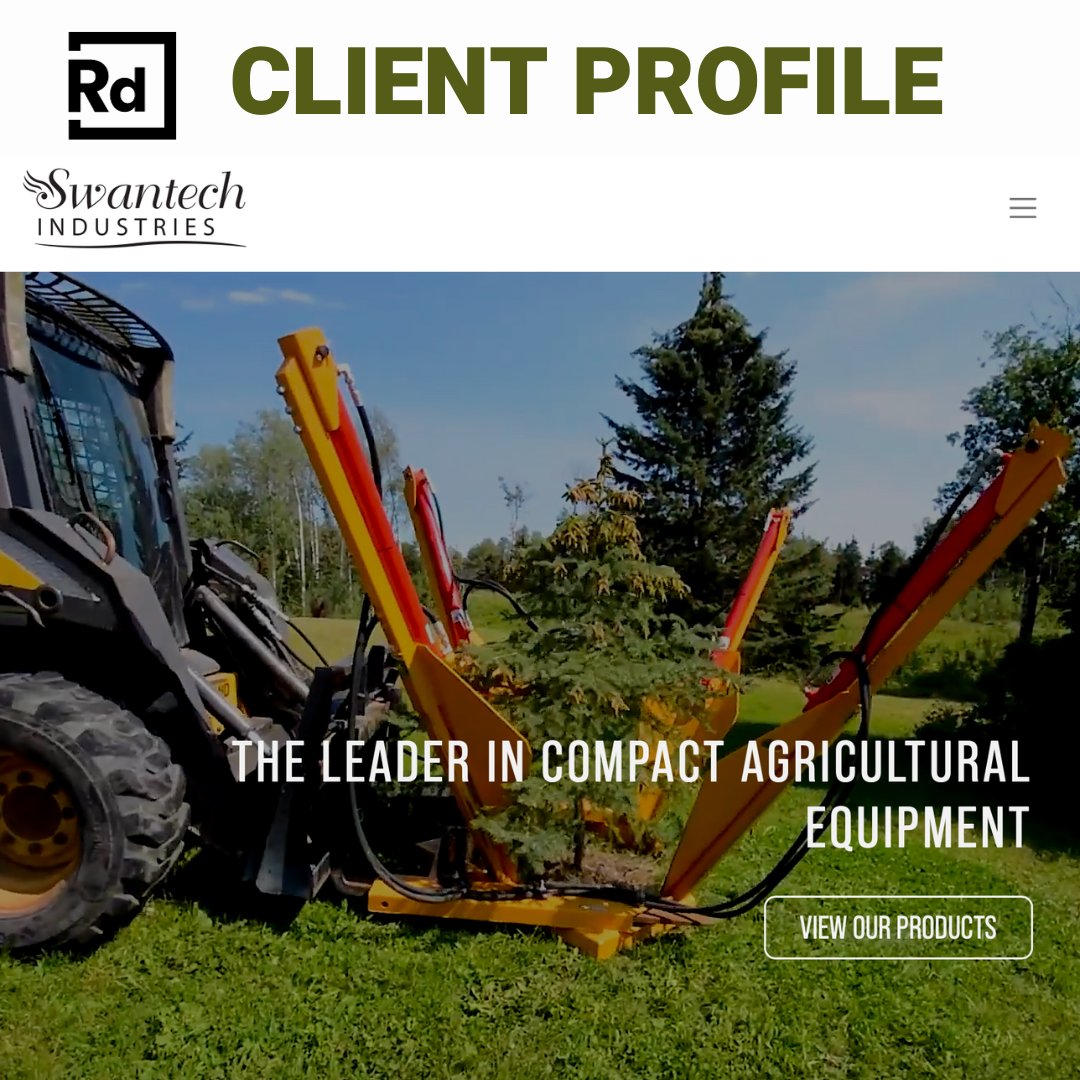 🛠️ Say hello to Swantech Industries' upgraded website! 🚀 Explore their wide range of tractor attachment equipment and conveniently place orders online at swantechindustries.ca 💻 #NewWebsite