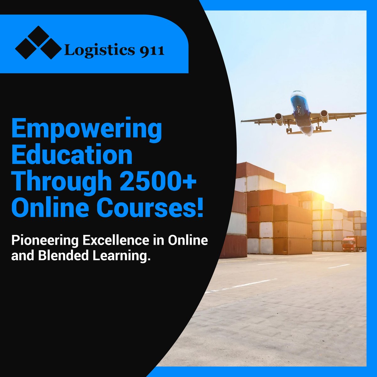 🎓 With pride, we've crafted over 2500 online courses for colleges and universities, reshaping education in the digital age.   

For more information visit: logistics911.com

#OJoinnlineCourses #EducationEvolved #Elearning #HigherEducation