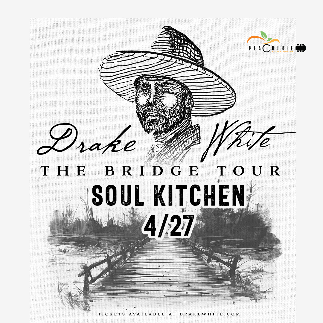 PeachtreeEnt's tweet photo. JUST ANNOUNCED💥 @DrakeWhiteMusic is hitting the road on #TheBridgeTour next year! Tickets go on sale this Friday at 10 AM local.
3/7 #AtlantaGA at @BuckheadTheatre
4/25 #BirminghamAL at @IronCityBham
4/27 #MobileAL at @SoulKitchenMob https://t.co/p4HgytbgC8
