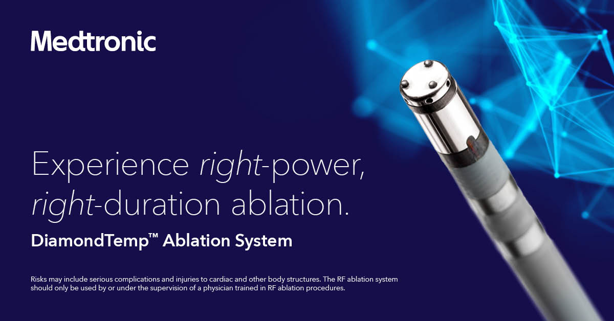 MDT_EPAblation's tweet photo. Redefining high-power, short-duration: The DiamondTemp™ ablation system provides right-power, right-duration for safe, effective lesions. #EPeeps #DiamondTemp Important safety info: https://t.co/7H77ORuA7f

See how: https://t.co/lCFmwrEBa6 https://t.co/Zeowuhpnqb