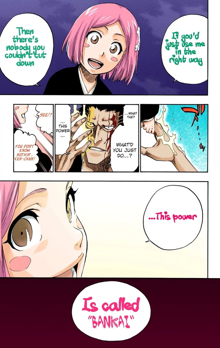 DBWUDE's tweet photo. WAIT IS SHE HIS ZANPAKUTO???ππππ or am I wrong #DBLEACH https://t.co/4lydl8q5a3