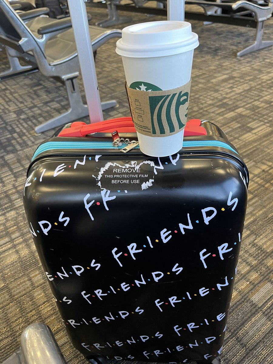 Today’s #HRCoffeeShot coming from the Columbus airport en route to #WISHRM23!  
#HR #HRCommunity #HRSocialHour #HRShenanigans #livinginthegray