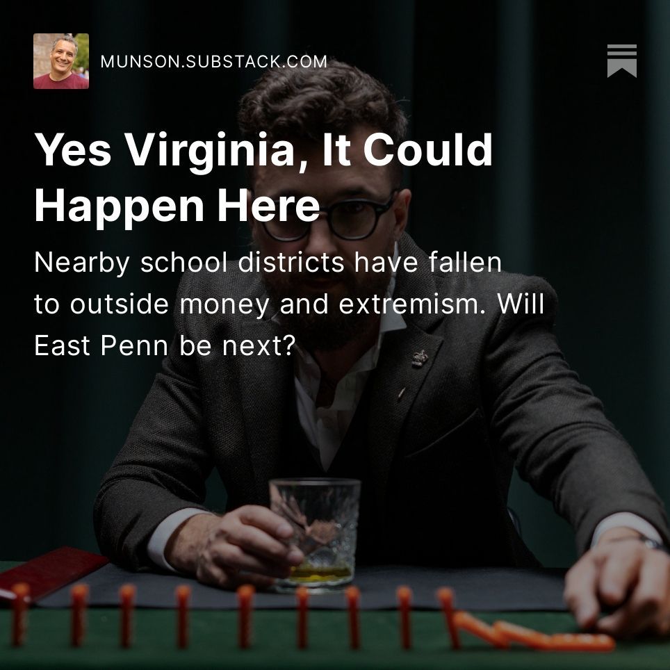 zwmunson's tweet photo. Will multi-millionaire Paul Martino do to East Penn what he has already done to Central Bucks, Pennridge, and other good PA school districts?  https://t.co/KhJlAcDT9A https://t.co/gDweHj0EPI