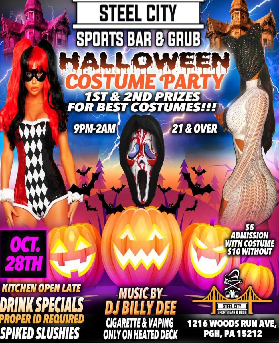 MissRocket_1212's tweet photo. “This year will be even better” w DJ BILLYDEE on the 1s &amp; 2s #Halloween2023 #Pittsburgh #steelcity #HALLOWEENPARTY #pghnightlife https://t.co/EkFbRH2LKc