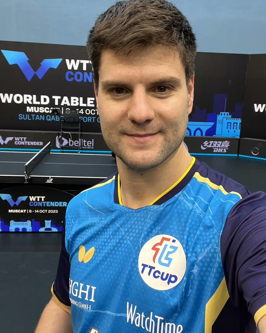 dimaovtcharov's tweet photo. Ready for the WTT Contender here in Muscat. Had some good practice sessions with my friends Quadri Aruna &amp; Lin Yun-ju. 🏓

#wttmuscat #wttcontender #wtt #tabletennis https://t.co/B9sAKSWkwt