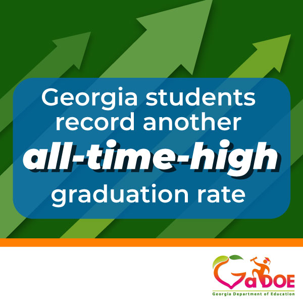 Georgia’s high school seniors recorded another historic graduation rate in 2023. The four-year graduation rate rose to 84.4% -- up from 84.1% in 2022.
More: madmimi.com/s/2696871.