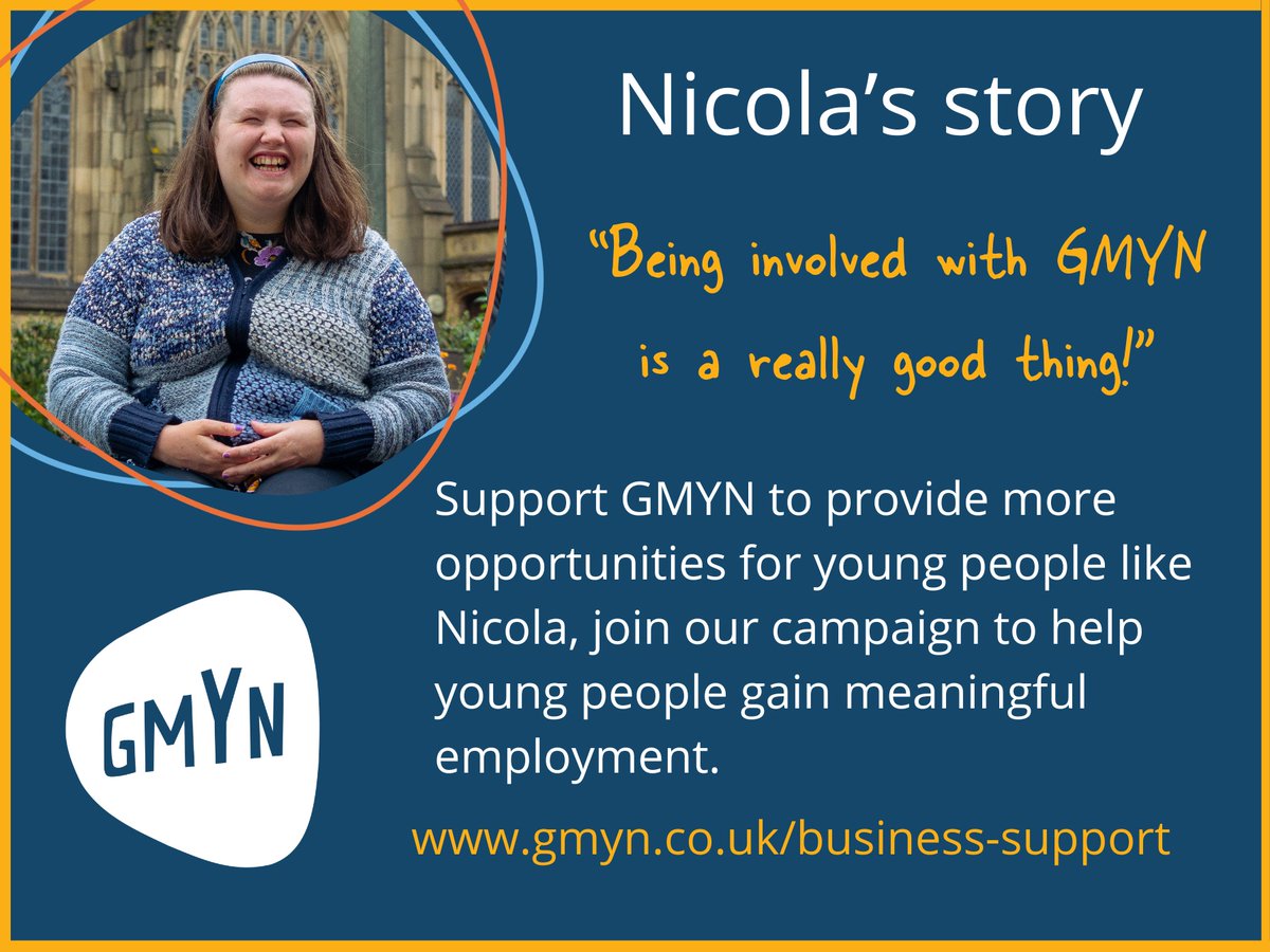 GMYN_CEO's tweet photo. Find out more about how @gmyn makes a difference to young peoples lives across GM. Join us at our informal breakfast event for businesses and see how you can get involved https://t.co/L6FRpFmGB7. help young people as well as help your organisation! #YoungPeopleCan #employment https://t.co/9zPNr0F9t4