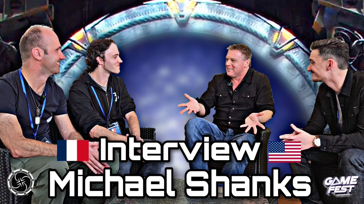 Rdv vendredi pour l'interview de <a href="/MichaelShanks/">Michael Shanks</a> au <a href="/gamefestFR/">Gamefest</a> avec <a href="/sturm762/">BARBIER Damien</a> @JacquetTifany <a href="/StargateFusion/">Stargate-Fusion</a> #stargate #sg1