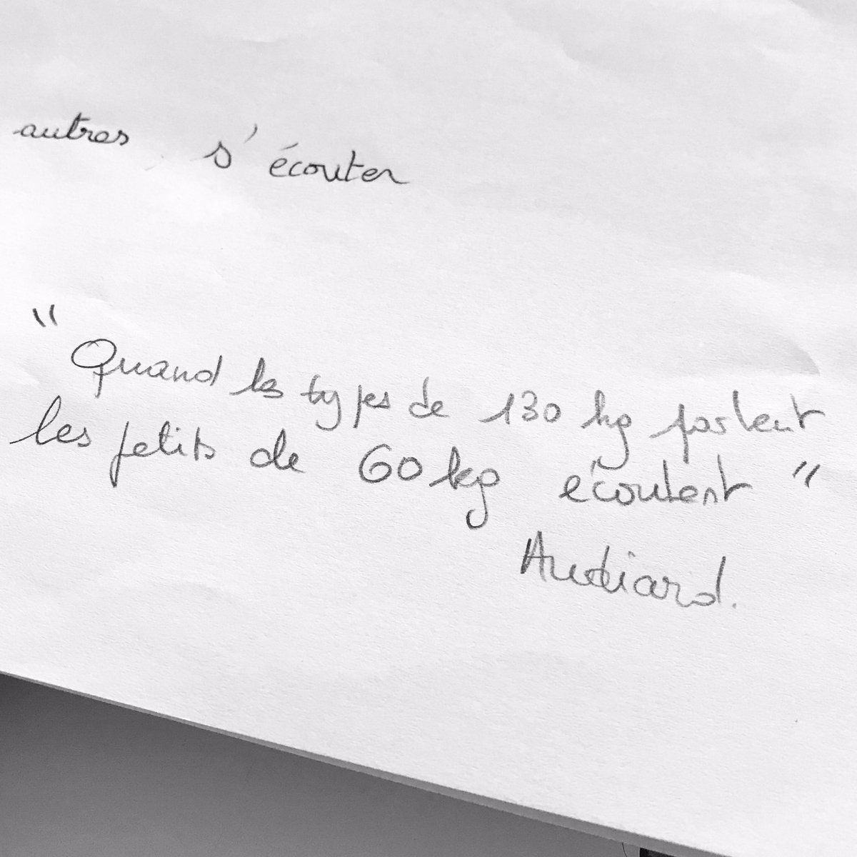 Stage inter-degrés sur le langage oral