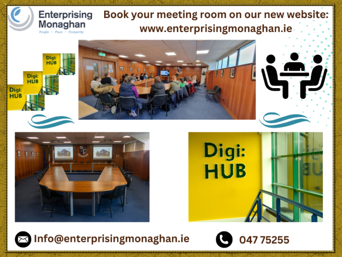 EnterprisingM0N's tweet image. Whether you're planning a corporate strategy meeting, a client presentation, or a team workshop, our boardroom is the ideal setting to impress and achieve your goals.
Book Now on enterprisingmonaghan.ie
#BoardroomForRent #BusinessMeetings #ProfessionalSpace #BookNow
#Monaghan