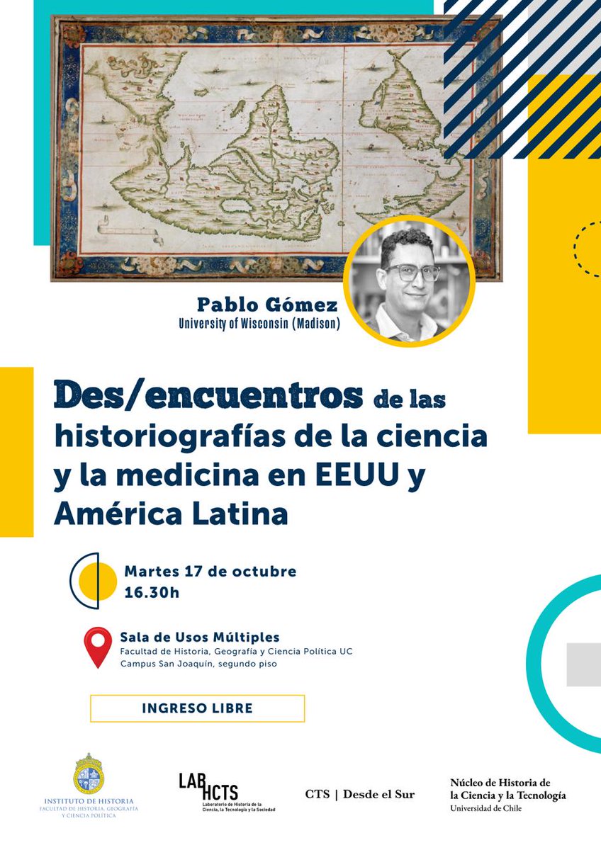 SOLCHAred's tweet photo. Pablo Gómez dará una charla presencial en Santiago, Chile, martes 17 de octubre a las 16:30h. https://t.co/O0yCIBxjpt