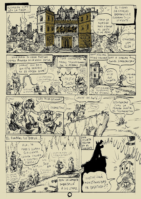 ComicsMarfil's tweet photo. @KeystoneFreak buen lugar (aquí sí jejeje) para promocionar mi comic El Perrunko de los Baskervilles próximamente en ningún sitio...
#comingnotsoon https://t.co/S6H6EutUbg