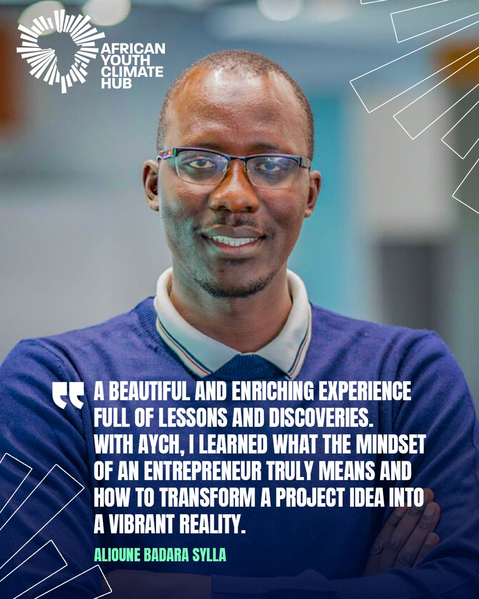 💡From concept to creation, Alioune Badara Sylla's AYCH journey is a testament to the program's transformative power! 🚀 He shares how thisenriching experience propelled his entrepreneurial spirit. Get ready to beinspired and turn your ideas into impactful ventures! 🌍…