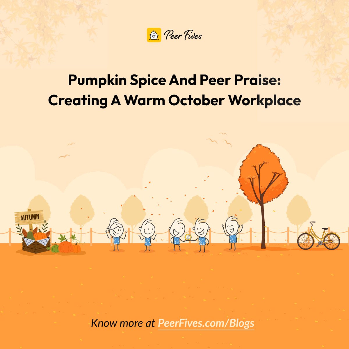 PeerFives's tweet image. Pumpkin spice and peer praise have me feeling like I'm on cloud nine! Finally found the secret to creating a warm and fuzzy October workplace.

Read More: peerfives.com/pumpkin-spice-…

#pumpkin #warmoctober #recognition #recognitionandreward #rewards #employeeengagement