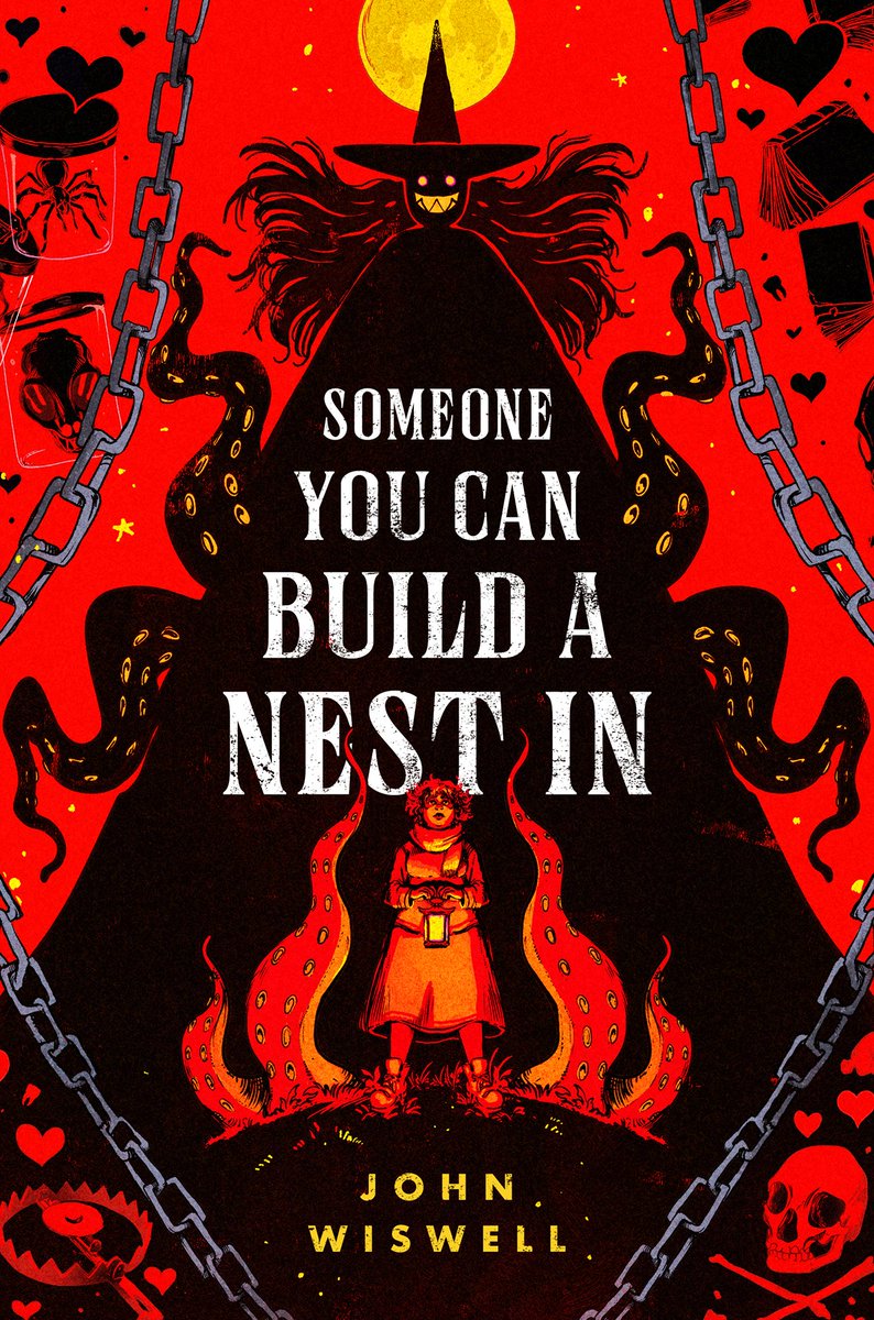 Time for a COVER REVEAL! SOMEONE YOU CAN BUILD A NEST IN out 4/2/24! Shesheshen is a shapeshifting horror with a big problem: she's fallen for a human. She’s never connected with someone like she does with the kindly Homily…until she learns Homily is here to hunt her.