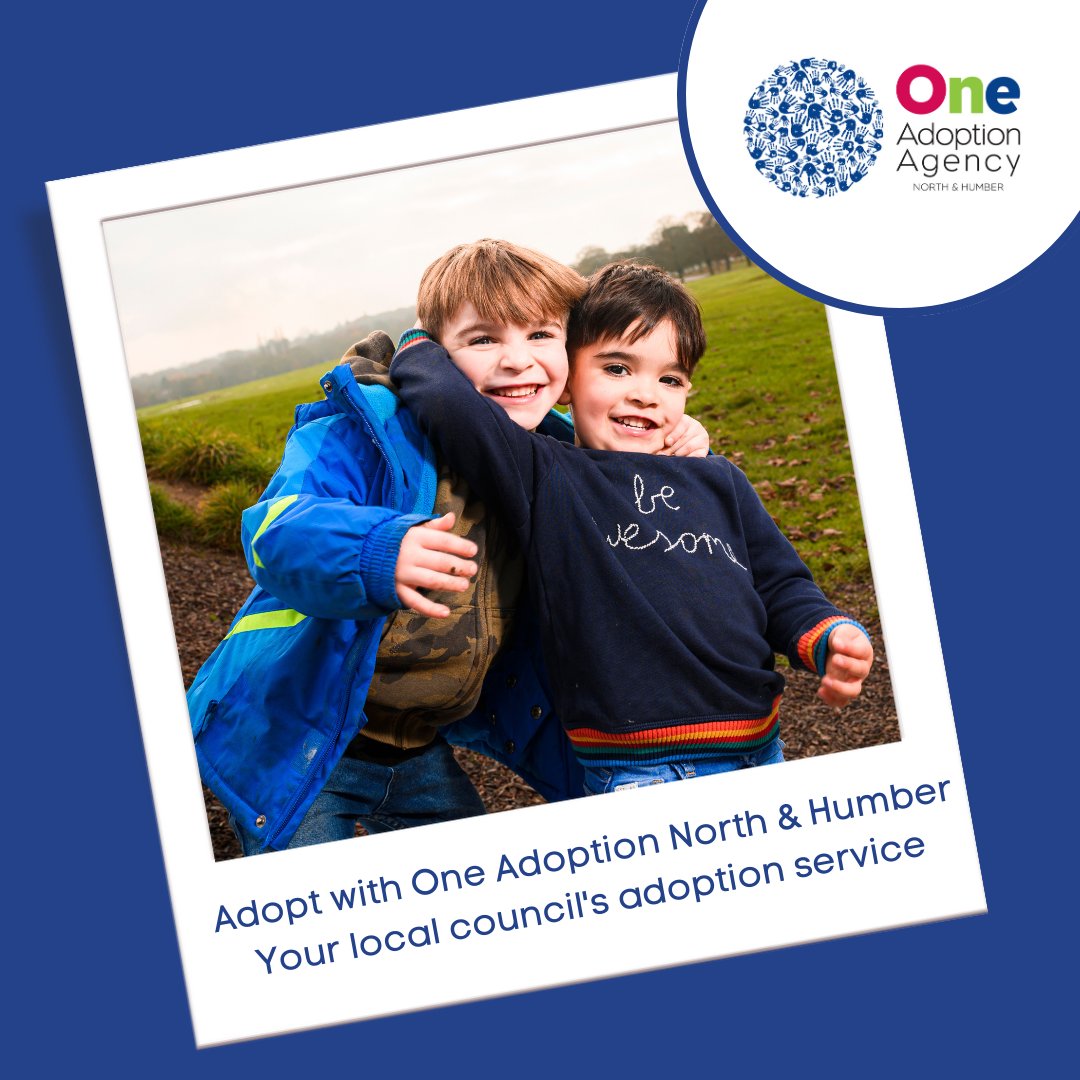 Adoption has changed a lot in 50 years, but many children in the North & Humber are waiting for a safe, permanent, loving home, especially those in sibling groups. If you feel #YouCanAdopt visit oneadoption.co.uk/events & start your adoption journey #NationalAdoptionWeek